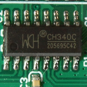 Изображение Микросхема интерфейсов CH340C