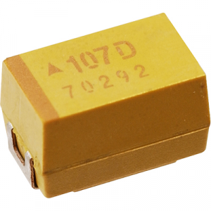 Изображение Конденсатор танталовый SMD TPSE107K016R0100 (100uF 16V cace E)