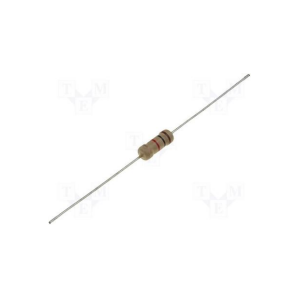 Изображение Резистор постоянный выводной 5.1K 0.25W 5% / CF1/4W-5K1