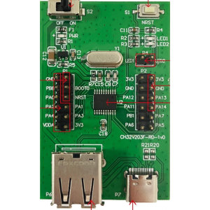 Изображение Средство разработки CH32V203F6P6-EVT-R0