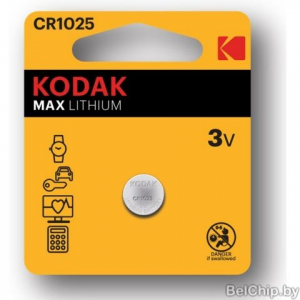Изображение Батарейка 30414723 Kodak ULTRA Lithium CR1025 BL.1