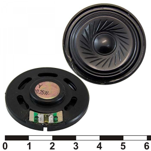Изображение Динамик DXP40N-A 0.25W 8 ohm