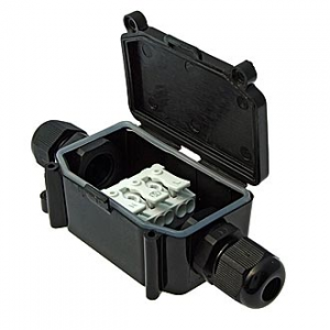 Изображение Коробка распредительная BOX-2 IP65 2pin PC923B 10A/450V