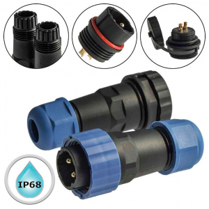 Изображение Разъём герметичный SZC21 2P-F-M