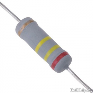 Изображение Резистор выводной мощный 100R 5W 5% / MOF5WS-100R