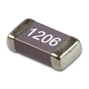 Изображение Конденсатор многослойный SMD 1206 1800pF 50V NP0 5% / CC1206JRNPO9BN182