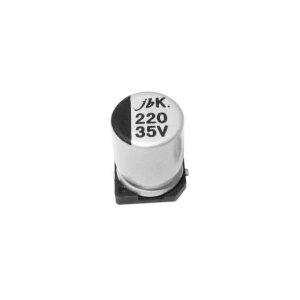 Изображение Конденсатор электролитический SMD JCK 220uF 16V 20% 6.3х7.7mm 105C SMD / JCK1C221M063077