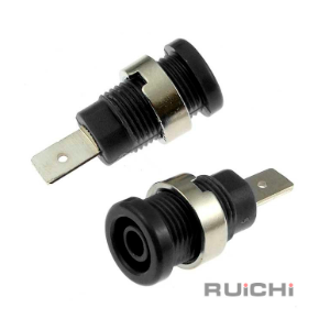 Изображение Разъём Z017 4mm BLACK