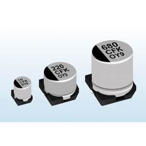 Изображение Конденсатор электролитический SMD 47uF 50V 20% 6.3х7.7mm / EEEFK1H470XP