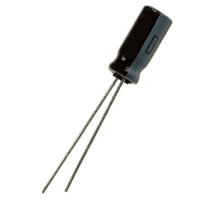 Изображение Конденсатор электролитический 10uF 63V 20% 105C 5x11mm / ECA1JM100