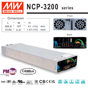 Изображение Источник питания NCP-3200-380CAN