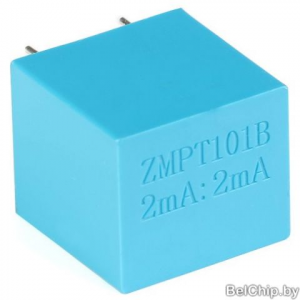 Изображение Трансформатор ZMPT101B 2mA 2mA / 1:1
