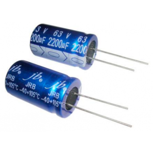 Изображение Конденсатор электролитический ECAP 100uF 350V 18х0 105С JRB / JRB2V101M07501800300000B