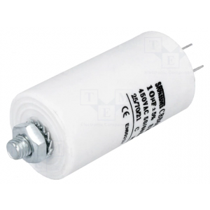 Изображение Конденсатор пусковой 10uF 450V 5% / CBB60E-10/450