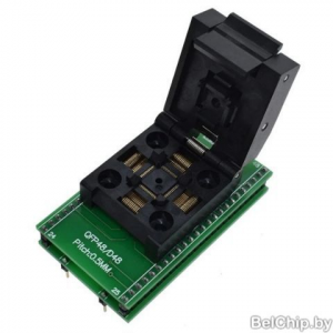 Изображение Колодка для микросхемы QFP48-DIP48 / ZIF