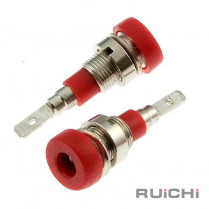 Изображение Разъём Z007 2mm panel jack RED