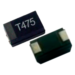 Изображение Конденсатор танталовый SMD D 470uF 6,3V 10% ESR 60 / CA55-D6R3K477TE060