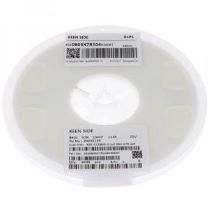Изображение Конденсатор KSE-CC0805-0.1uF 50V X7R 10%