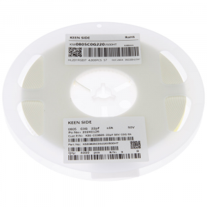Изображение Конденсатор KSE-CC0805-22pF 50V C0G 5%