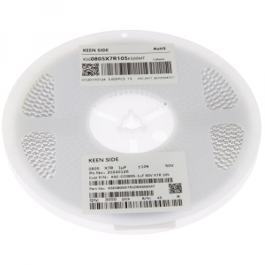 Изображение Конденсатор KSE-CC0805-1uF 50V X7R 10%
