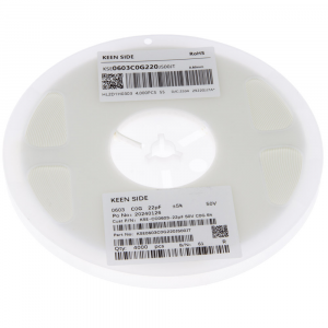 Изображение Конденсатор KSE-CC0603-22pF 50V C0G 5%