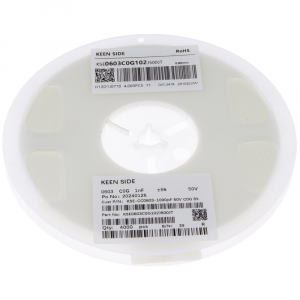 Изображение Конденсатор KSE-CC0603-1000pF 50V C0G 5%