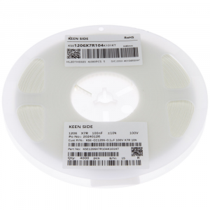 Изображение Конденсатор KSE-CC1206-0.1uF 100V X7R 10%