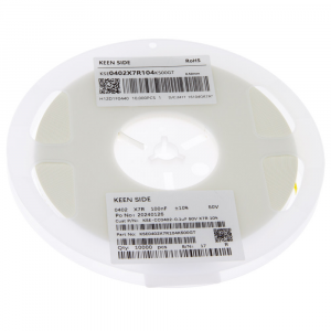 Изображение Конденсатор KSE-CC0402-0.1uF 50V X7R 10%