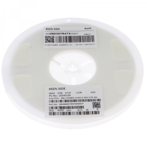 Изображение Конденсатор KSE-CC0603-0.047uF 50V X7R 10%