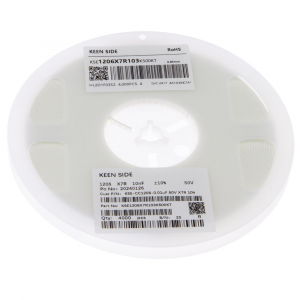 Изображение Конденсатор KSE-CC1206-0.01uF 50V X7R 10%