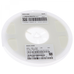 Изображение Конденсатор KSE-CC0603-47pF 50V C0G 5%