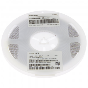 Изображение Конденсатор KSE-CC1206-10uF 25V X7R 10%