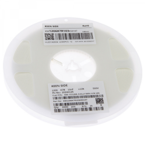 Изображение Конденсатор KSE-CC1206-0.01uF 500V X7R 10%