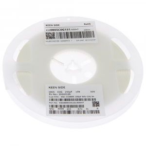 Изображение Конденсатор KSE-CC0805-150pF 50V C0G 5%