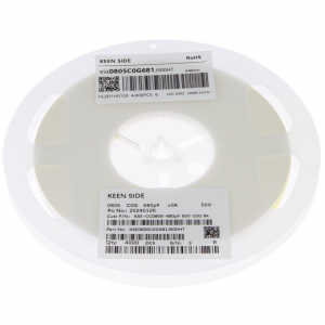 Изображение Конденсатор KSE-CC0805-680pF 50V C0G 5%