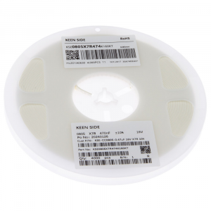 Изображение Конденсатор KSE-CC0805-0.47uF 16V X7R 10%