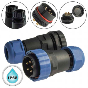 Изображение Разъём герметичный SZC28 5P-F-M