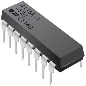 Изображение Резисторная сборка 4116R-1-222LF8 DIP16