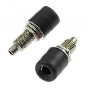 Изображение Клемма приборная Z011 4mm panel jack BLACK