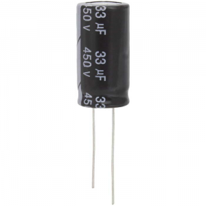 Изображение Конденсатор электролитический 33uF 450V 13x25 105C