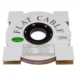 Изображение Шлейф FRC-10-MULTI 28AWG
