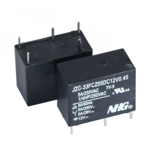 Изображение Реле электромагнитное JZC-33F-C-Z-5-DC12V-0.45