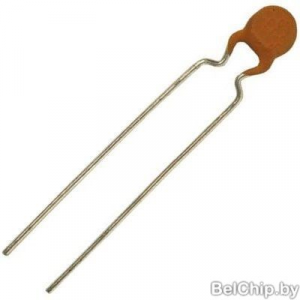 Изображение Конденсатор высоковольтный керамический 15pF 50V 10% NP0 / CC-15