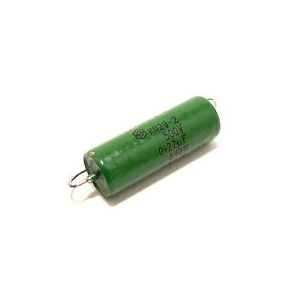 Изображение Конденсатор металлобумажный К42У-2 0,1uF 250V