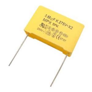 Изображение Конденсатор пленочный CLASS X2-MKP 0,1uF 280VAC 10%