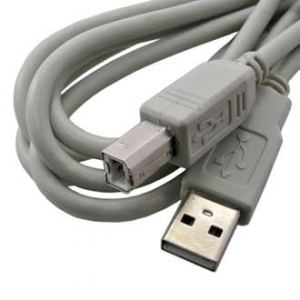 Изображение Шнур USB-B M USB-A M 3m