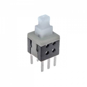 Изображение Кнопка миниатюрная PB22E06 с фиксацией 6x6x10 mm