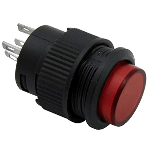 Изображение Кнопка R16-503BD-R Non Lock+