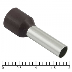 Изображение Наконечник на кабель DN06012 black (3.5x12mm)