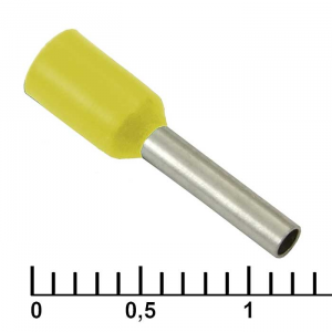 Изображение Наконечник на кабель DN01008 yellow (1.4x8mm)